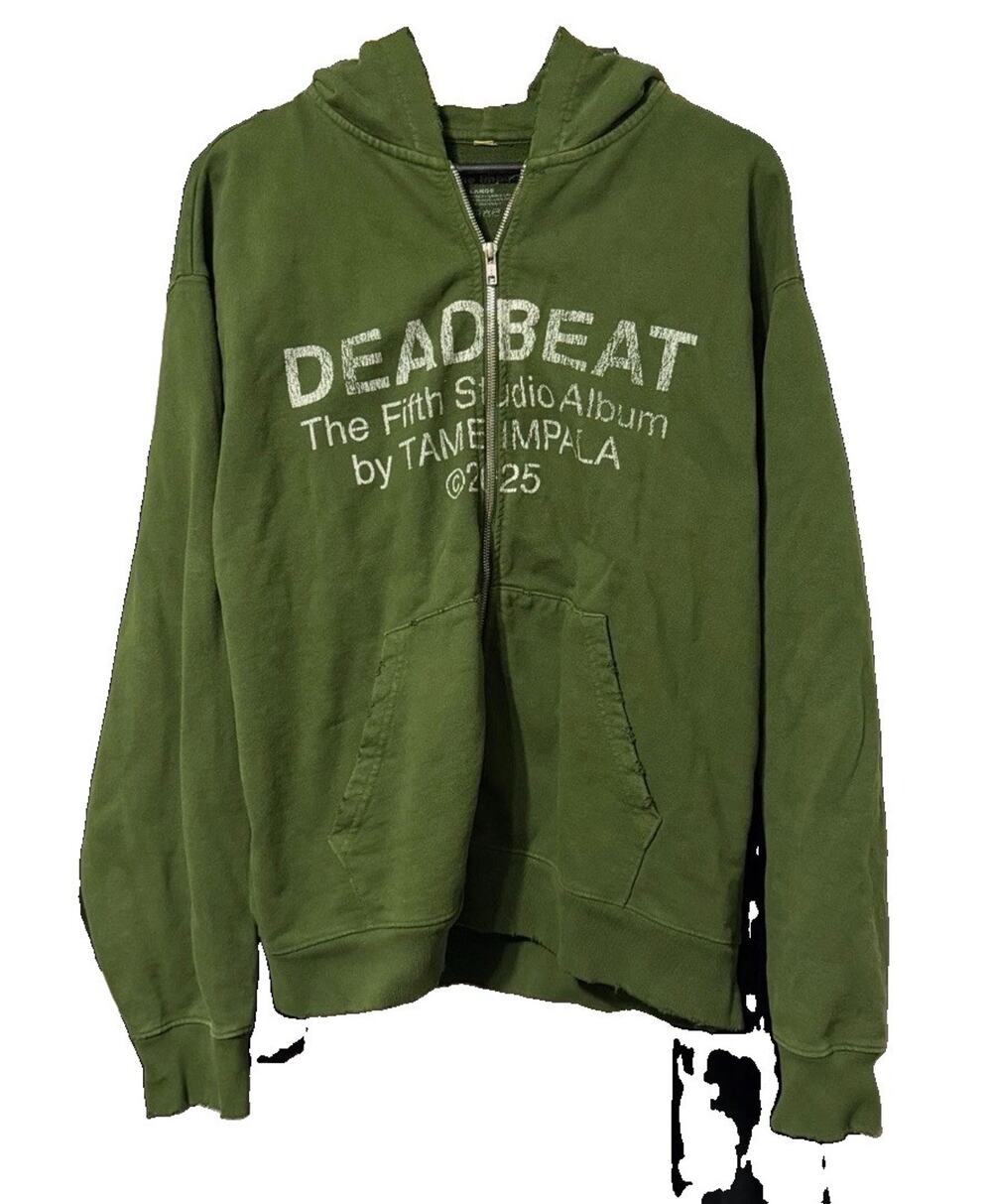 Tame Impala Deadbeat US Tour 2026 OFFICIAL Hoodie Size Large NEW Concert